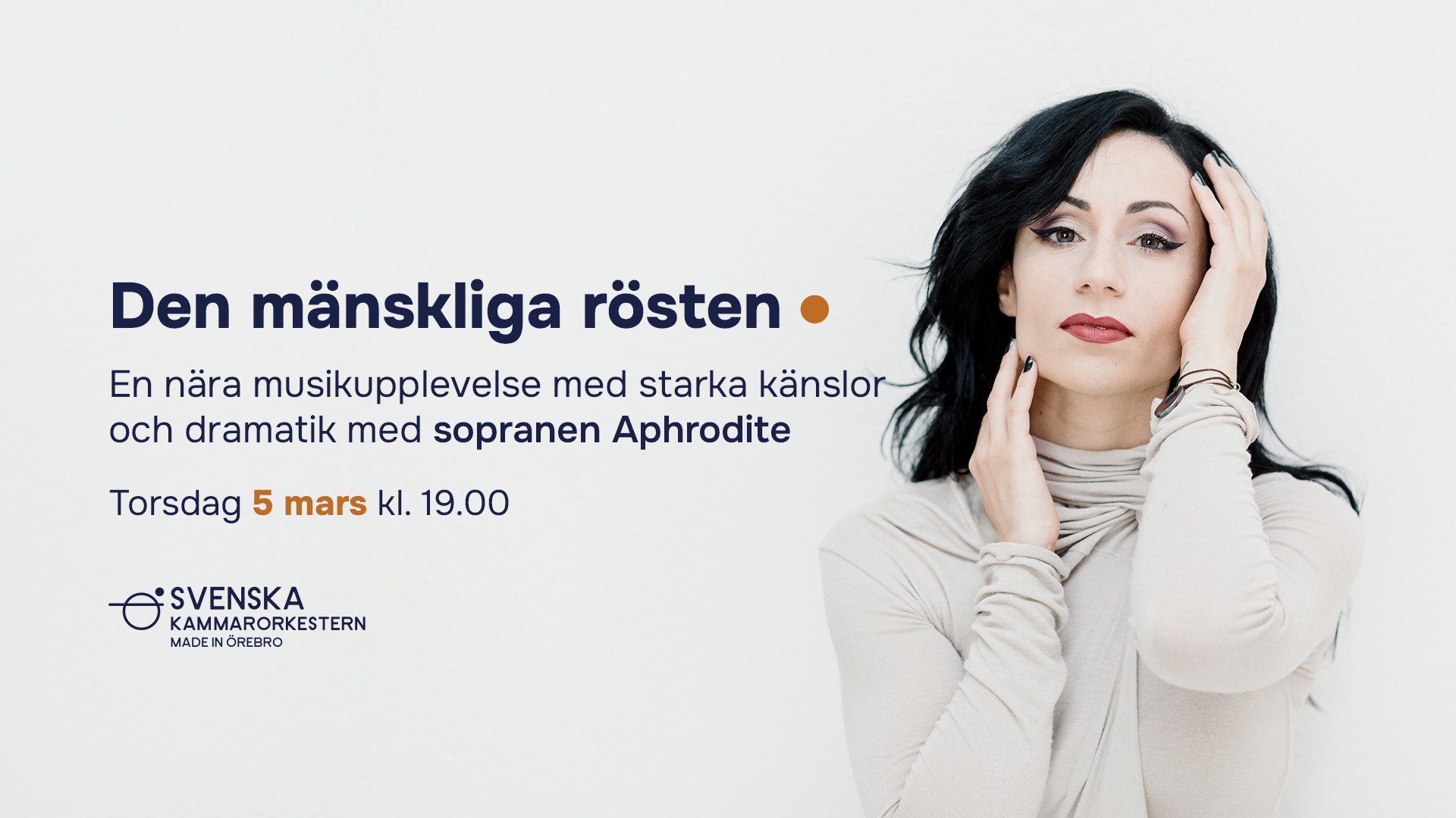 Porträtt på sopranen Aphrodite av Daniel Nartschick