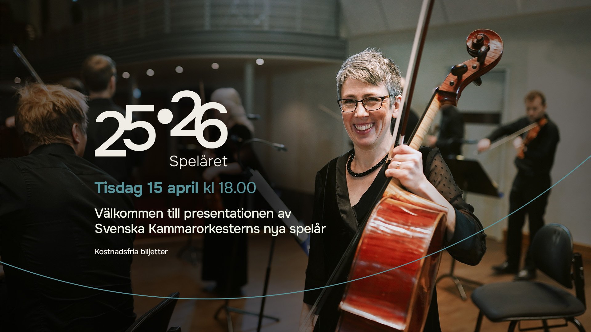 Foto på cellisten Hanna Thorell